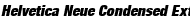 Helvetica Neue Condensed Extra Black Oblique